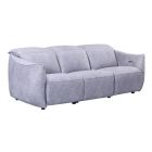 Libby Grey Fabric 3 + 2 Sofa Set Electric Recliners With Adjustable Headrests