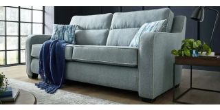 Canterbury 3 + 2 Grey Fabric Sofa Set With Dark Wooden Legs