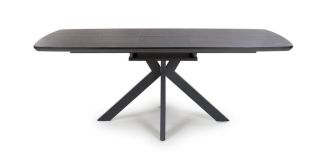 Boston Extending Table 1.6m - 2m Black Ash