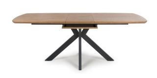 Boston Extending Table 1.6m - 2m Rustic Oak