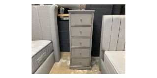 5 Drawer Tallboy And 2 Drawer And 2 Small Drawer Chest - Few Marks -  (Chest - w74cm, d35cm, h80cm) Ex-Display Clearance 50895