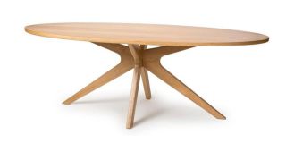 Hoxton 2m Oval Dining Table