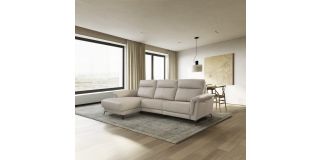 VEGA - 3 Seater Electric Recliner with Chaise Lounge